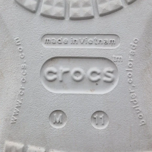 Crocs Shoes Mens Size 11 Gray Mesh Slip On Loafers Casual Lightweight Comfort - Picture 9 of 10